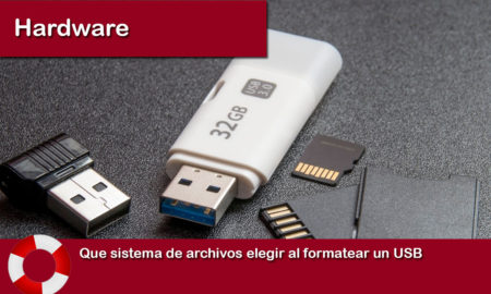 Que sistema de archivos elegir al formatear un USB